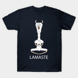 Meditating Lama (b) T-Shirt